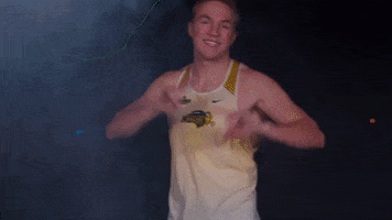 Track Bison GIF by NDSU Athletics