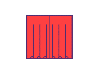 Sneak Peek Curtain Sticker by Modular
