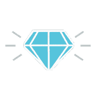 Diamond Shinebright Sticker by nybl.ai