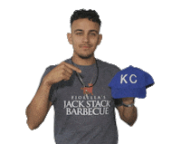 jackstackbbq royals chefs kiss kansas city royals chef kiss Sticker
