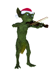 North Pole Christmas Sticker