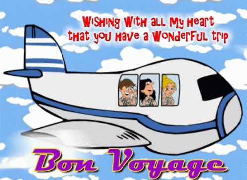 Bon Voyage GIF by memecandy