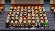 crowd audience GIF by South Park 