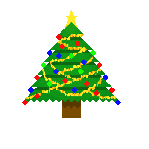joyfuljuly giphyupload christmas pixel tree Sticker