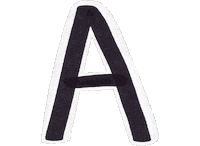 Alphabet Letters Sticker