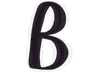 Alphabet B Sticker