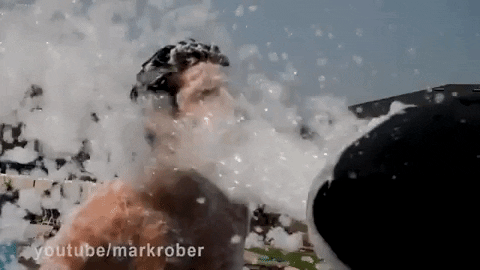 Feels Good Bubbles GIF by Mark Rober