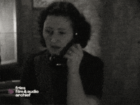 Telephone Phonecall GIF by Fries Film & Audio Archief