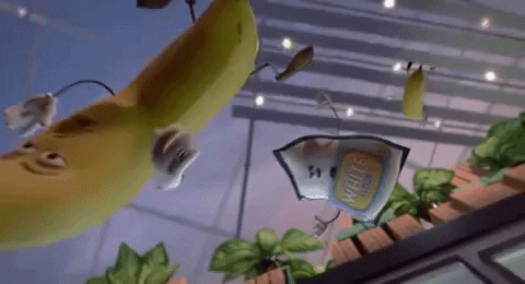 sony bananas GIF by Sausage Party 