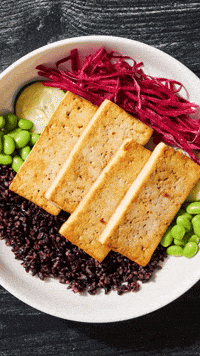 CookUnity vegan delivery bowl meal GIF