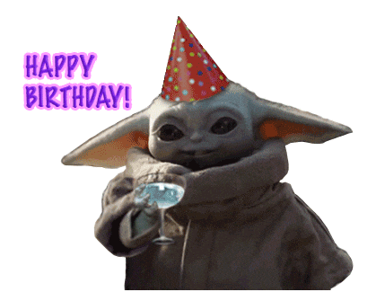 Star Wars Party Sticker