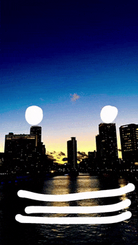 Winter Night GIF by KaoruHironaka