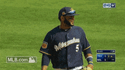 laughs jonathan GIF by MLB