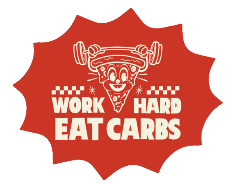 Pizza Carb Load Sticker by TheWODLife