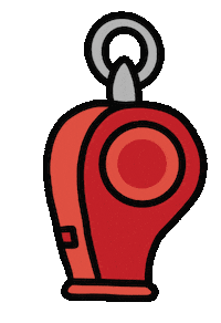 Whistle Sticker by Faith City Church