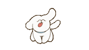 natsugon 犬 いぬ おはよう こんにちは Sticker