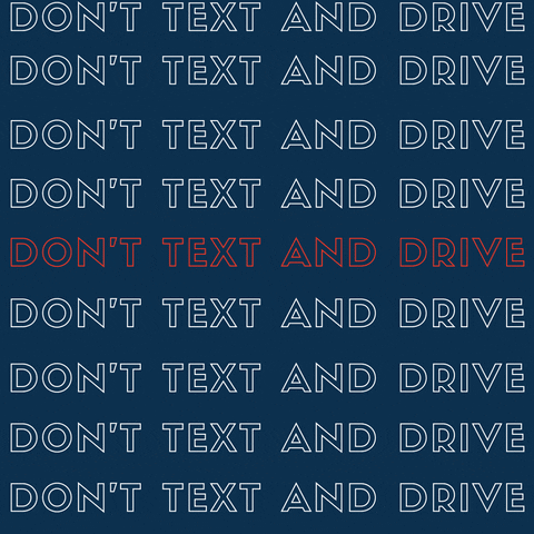 Text Drive Safe GIF by Rubenstein Law