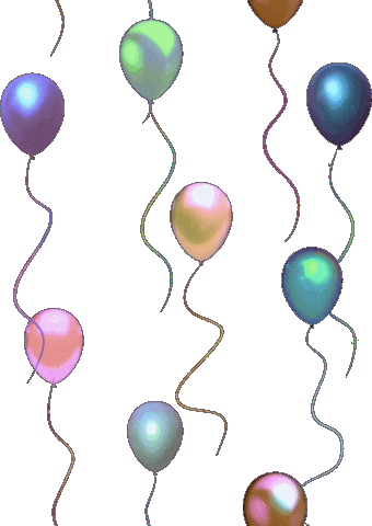 Celebrating Happy Birthday Sticker