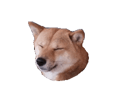 Dog Calico Sticker