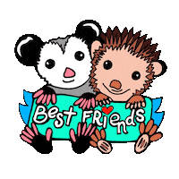 friends love Sticker