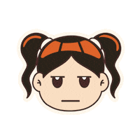 Sad Girl Sticker