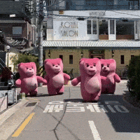Happy Pink GIF
