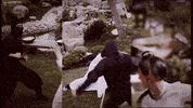 martial arts fire GIF by Parlophone Records