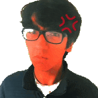 Angry Sticker