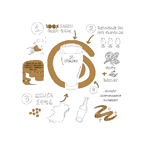CARLOWBREWINGCO giphygifmaker beer local ireland Sticker