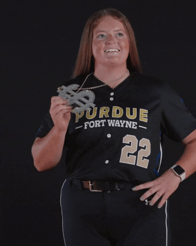 Money Softball GIF by Purdue Fort Wayne Athletics