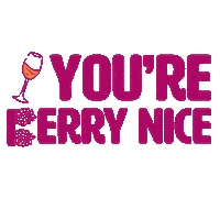 BarefootWineUK love friends nice wine Sticker