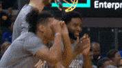 Excited Regular Season GIF by NBA