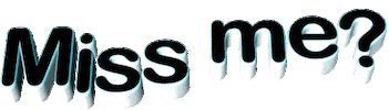 Miss Me Sticker by GIPHY Text