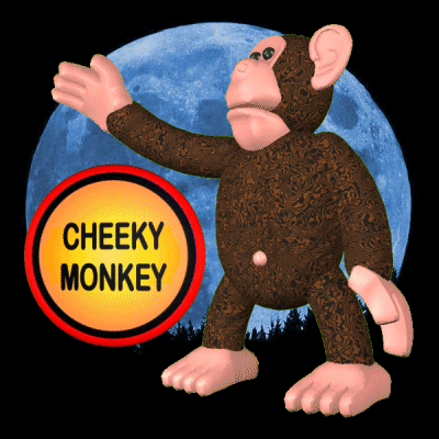Cheeky Monkey GIF