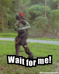 Wait For Me Running GIF