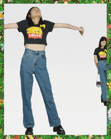 TheStaticAge giphyupload pokemon pikachu clothes GIF