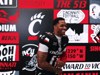 Football GIF by Cincinnati Bearcats