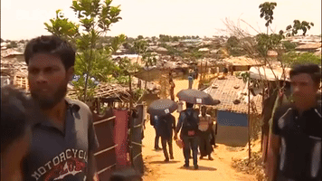 Camp Refugees GIF by euronews