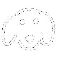 Dogs 犬 Sticker