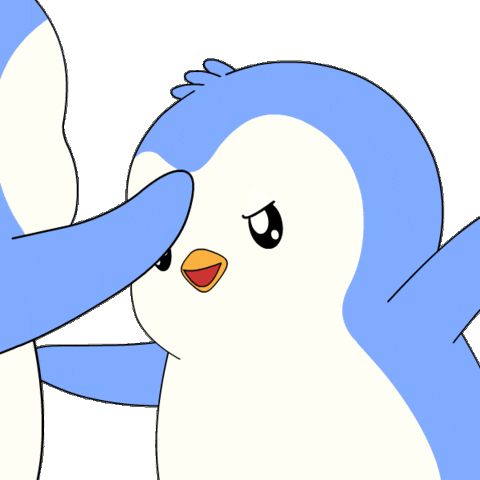 Angry Fight Sticker by Pudgy Penguins