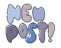 New Post Lettering Sticker