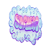 Pink Tag Sticker by Su.plex