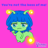 Yes I Can No GIF by ShimmertheGlowworm