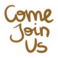 Come Join Us Sticker