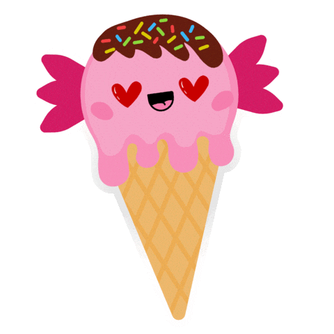 Ice Cream Ari Sticker by Ribblr