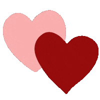 In Love Hearts Sticker