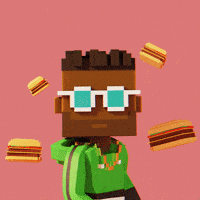 Burger GIF by Meebits