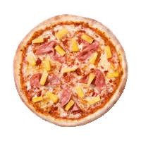 Pizza Hawaii Sticker by Gustavo Gusto