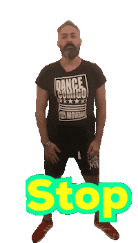 Angry Stop Sticker by Move Dance Argentina