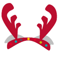 reindeer uga Sticker by University of Georgia